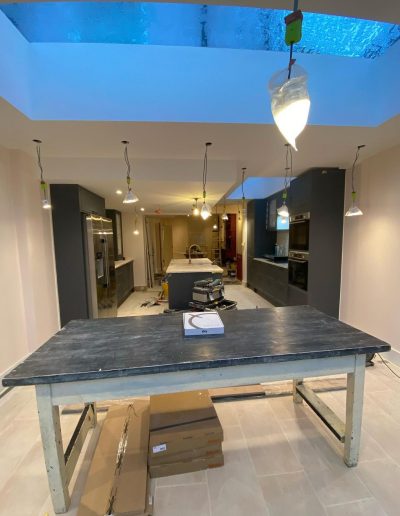 Loft conversion, rear extension and roof terrace all in one in Battersea London